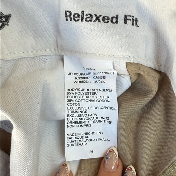 Dickies Men's Tan Flat Front Shorts - Picture 5 of 5